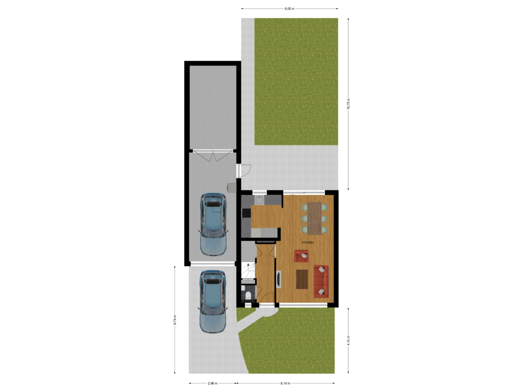 Bekijk plattegrond van Situatie van Topaasdreef 1-A