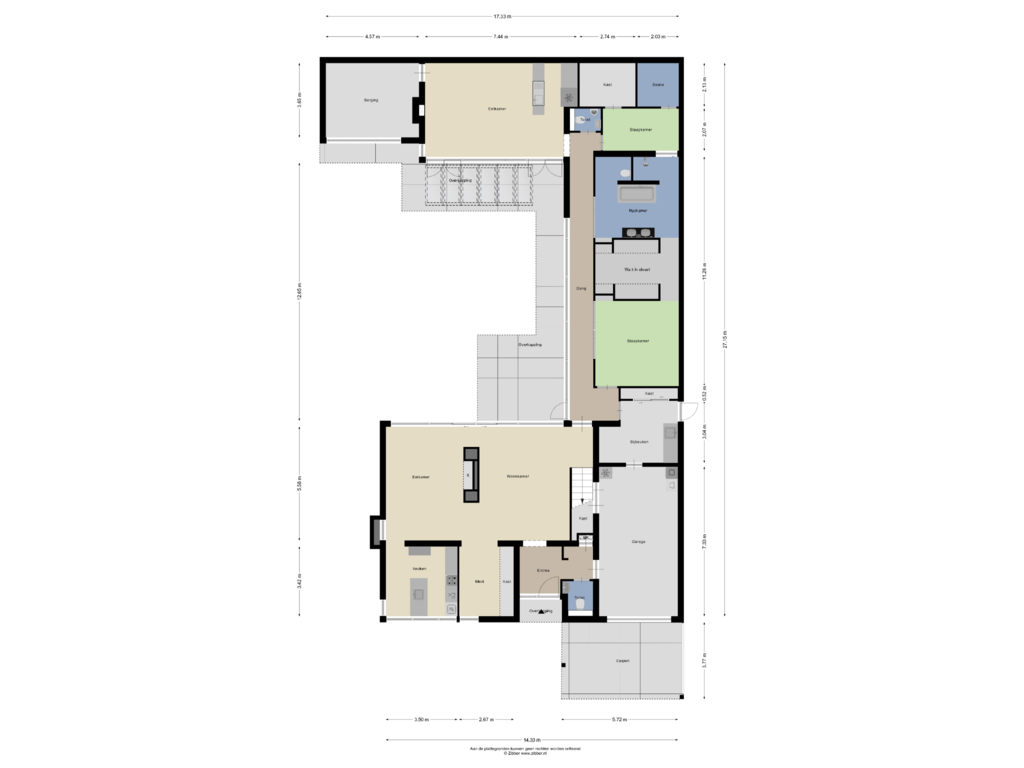 Bekijk plattegrond van Begane Grond van Berlagestraat 6