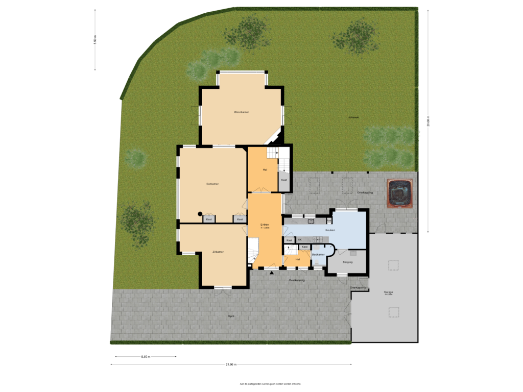 Bekijk plattegrond van Situatie van Park Arenberg 9