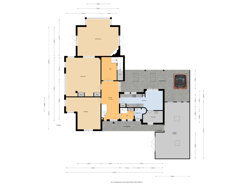 Bekijk plattegrond van Begane grond van Park Arenberg 9