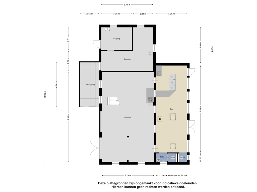 Bekijk plattegrond van Tuinhuis van Westrik 6