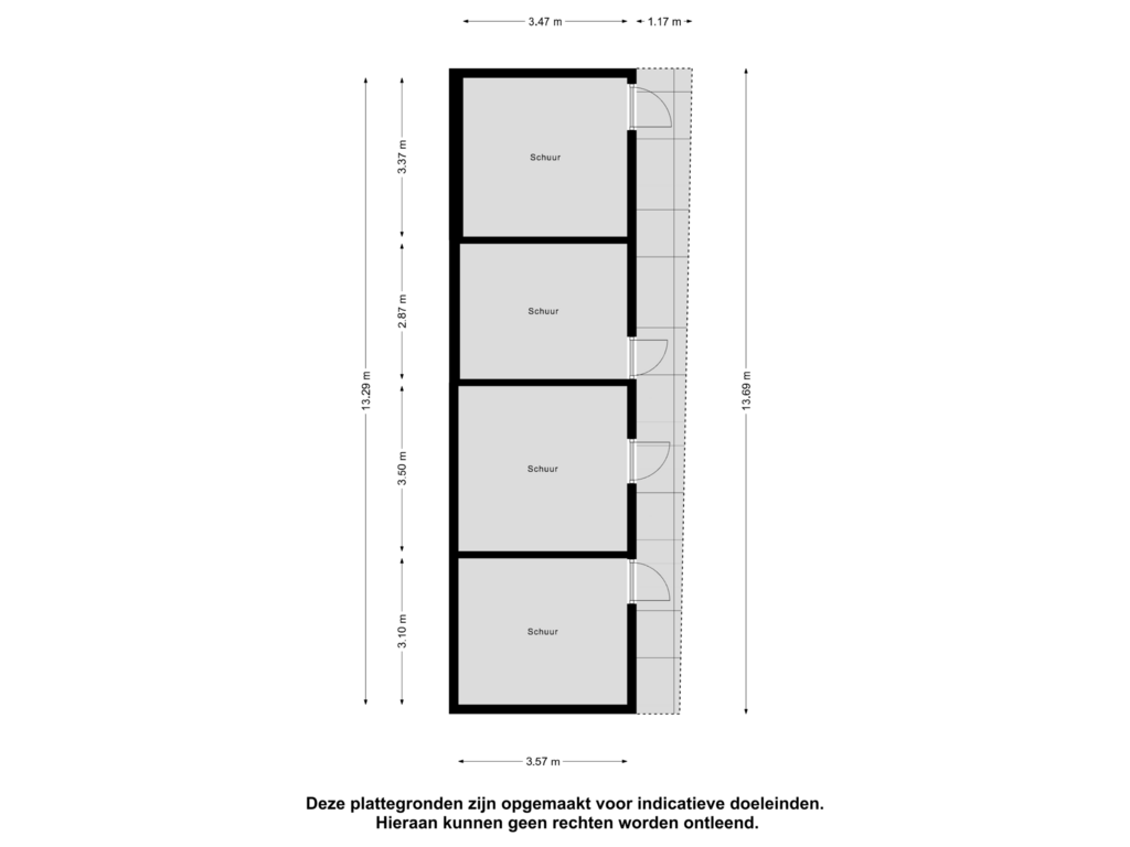 Bekijk plattegrond van Schuur van Westrik 6