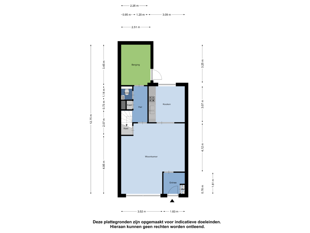 Bekijk plattegrond van Begane Grond van Ariensware 34