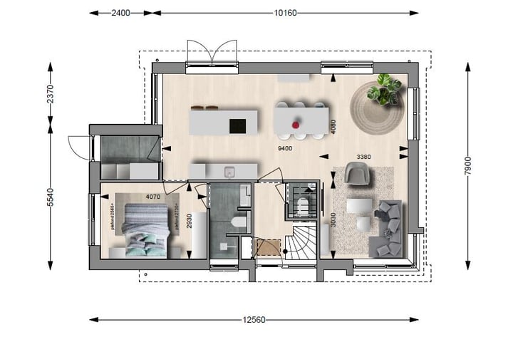 Bekijk foto 7 van Vrijstaande woning (Bouwnr. 1)