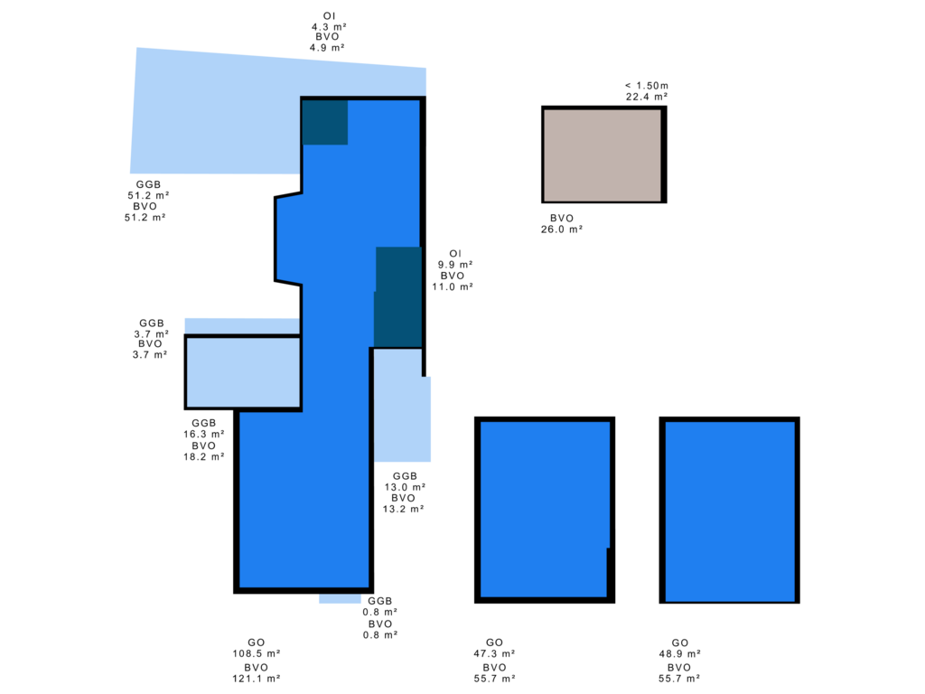 View floorplan of NEN of Brenninkmeijerlaan 12