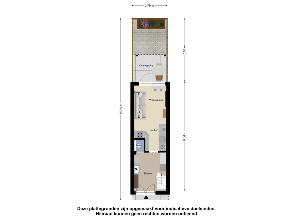 Bekijk plattegrond van Begane Grond_Tuin van Brouwersplein 36