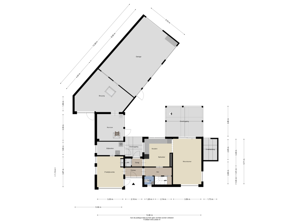 Bekijk plattegrond van Begane Grond van Ruwenhofstraat 28