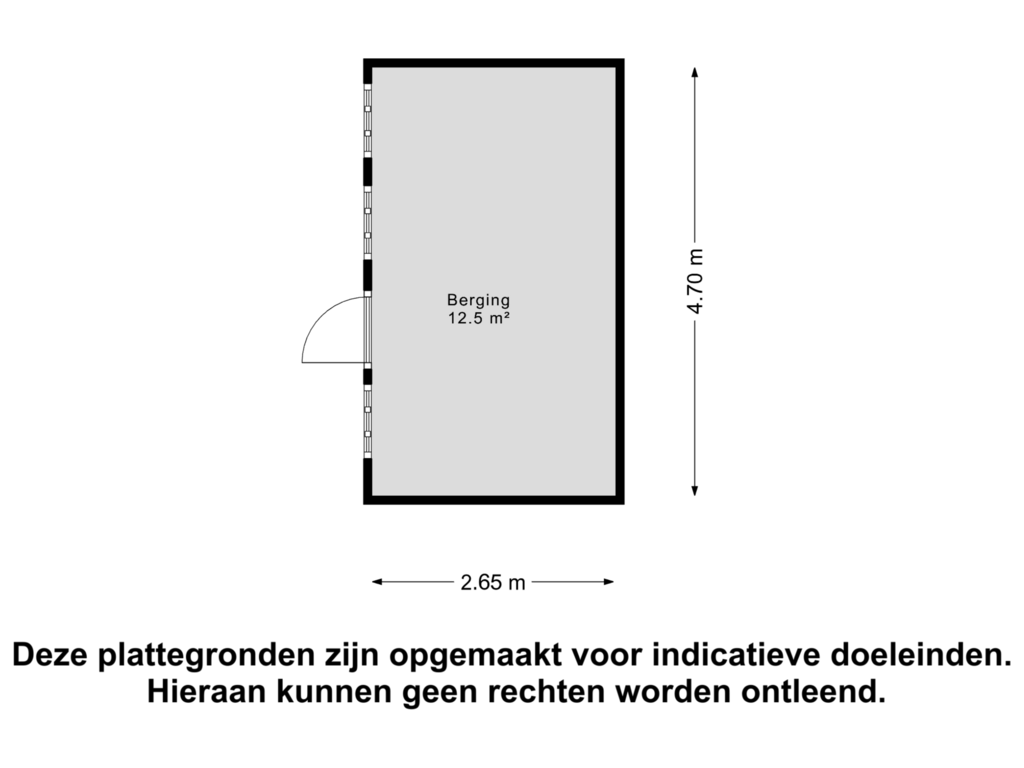 Bekijk plattegrond van Berging van Hasseltstraat 87