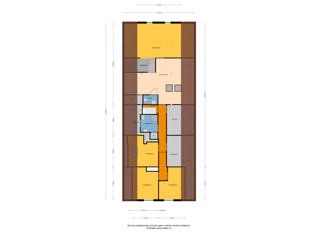 Bekijk plattegrond van Verdieping van Vledderhuizen 17