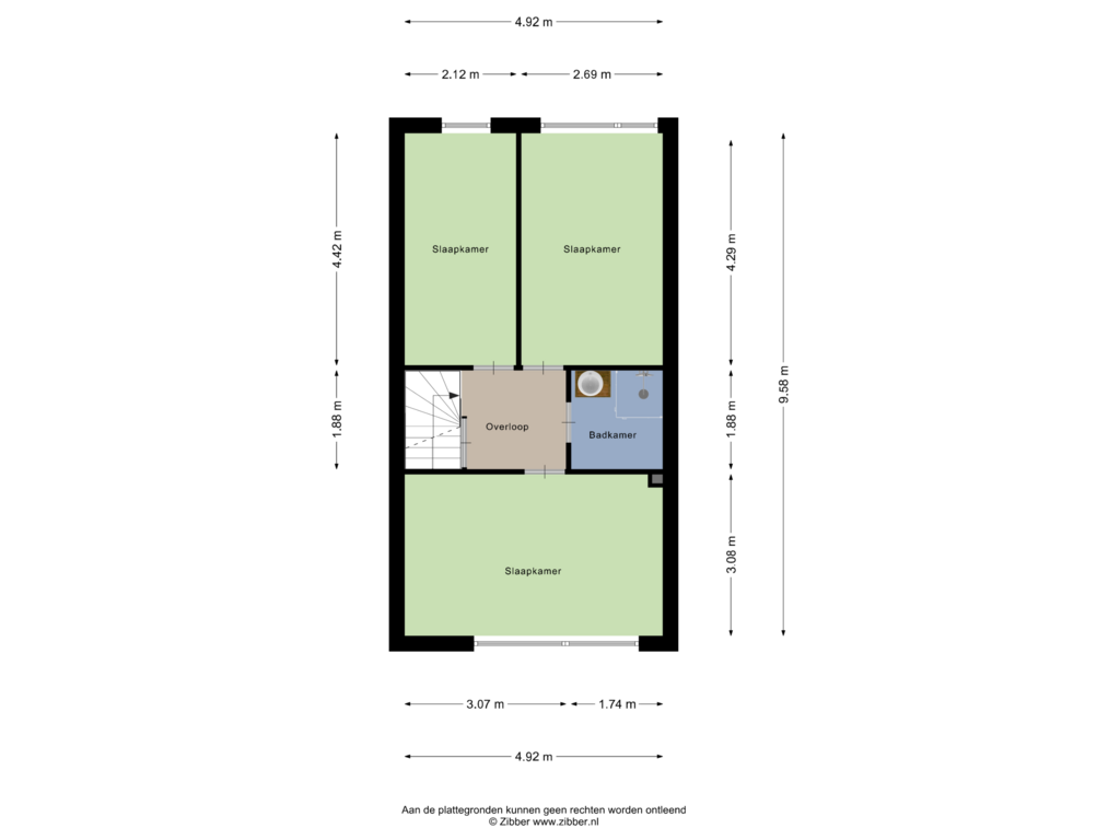 Bekijk plattegrond van Eerste Verdieping van Vriesenenk 37