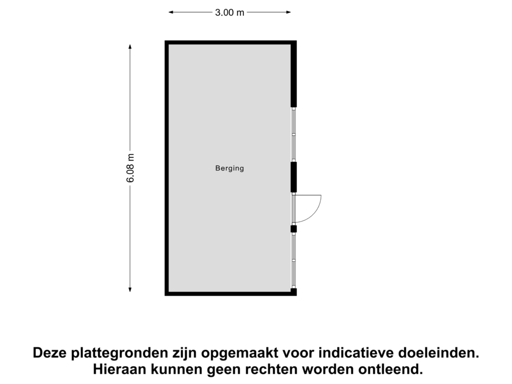 Bekijk plattegrond van Berging van Julianastraat 1