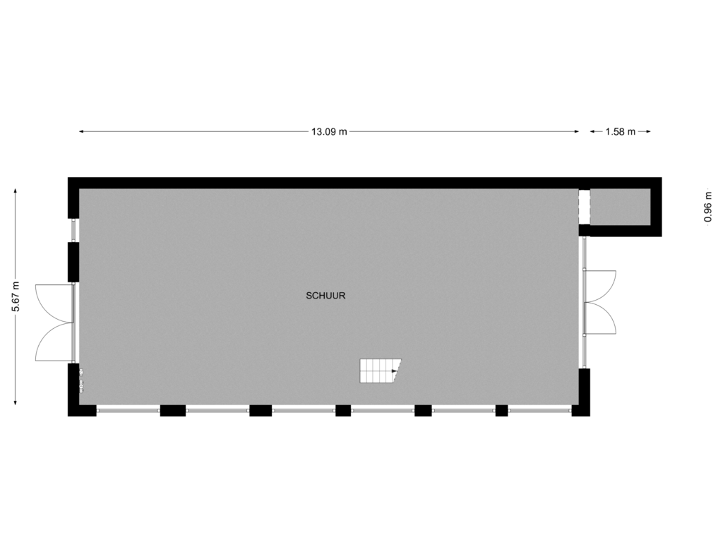 View floorplan of First floor of Rijksweg-West 71-A