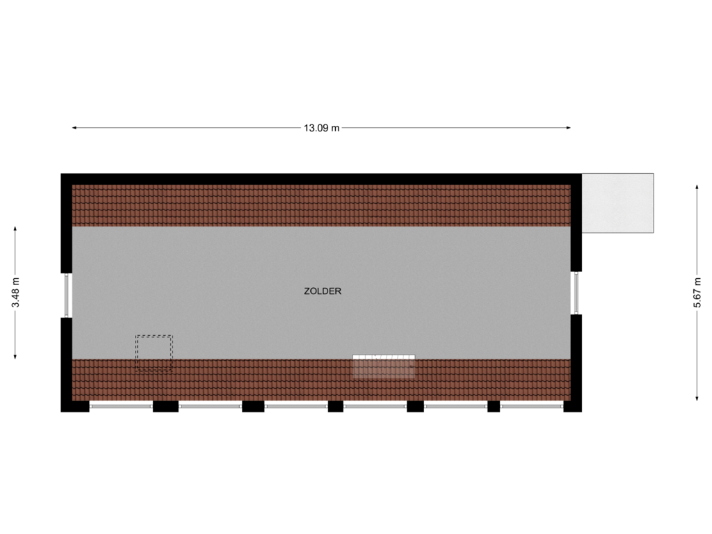 View floorplan of First floor (copy) of Rijksweg-West 71-A