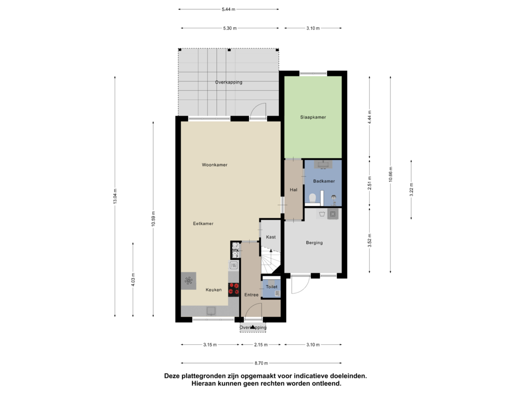 Bekijk plattegrond van Begane grond van Fruitdoel 7