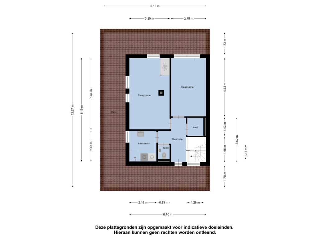 Bekijk plattegrond van Eerste Verdieping van Katrien Duckstraat 16