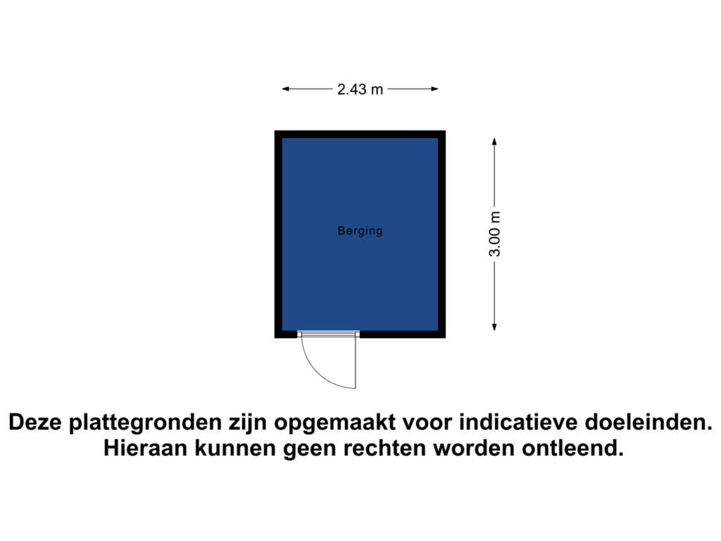 Bekijk plattegrond van Berging van Katrien Duckstraat 16