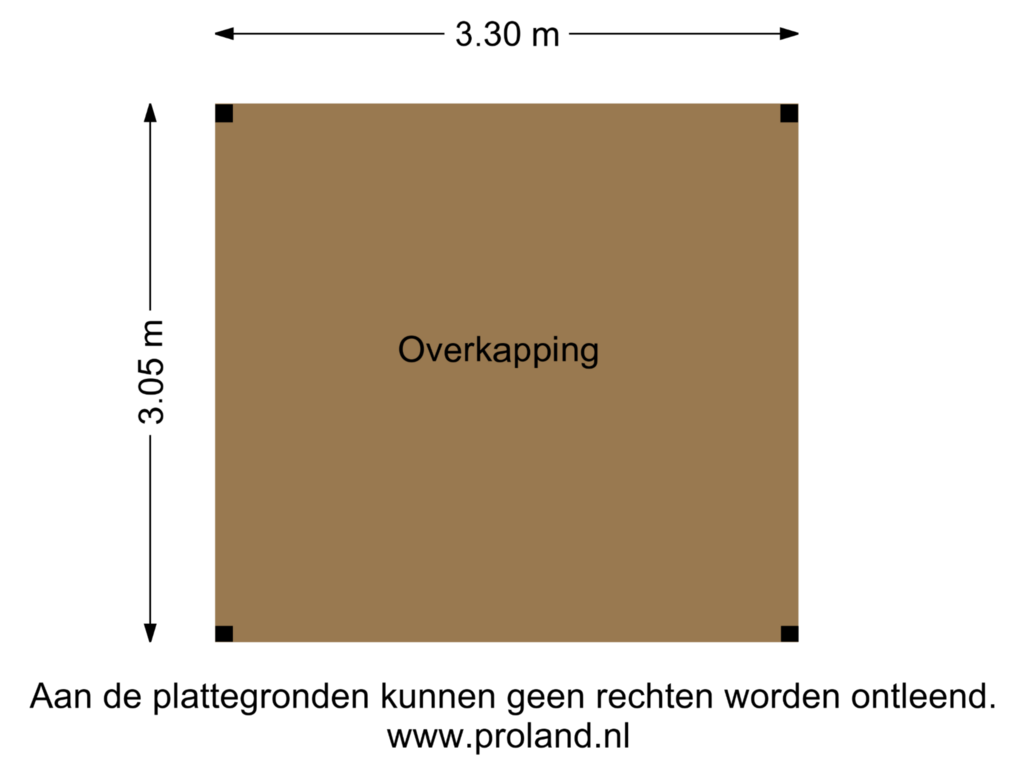 Bekijk plattegrond van Overkapping van Klaproos 13