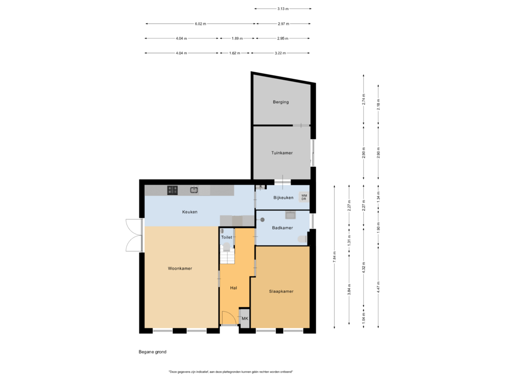 Bekijk plattegrond van Begane grond van Nauerna 47