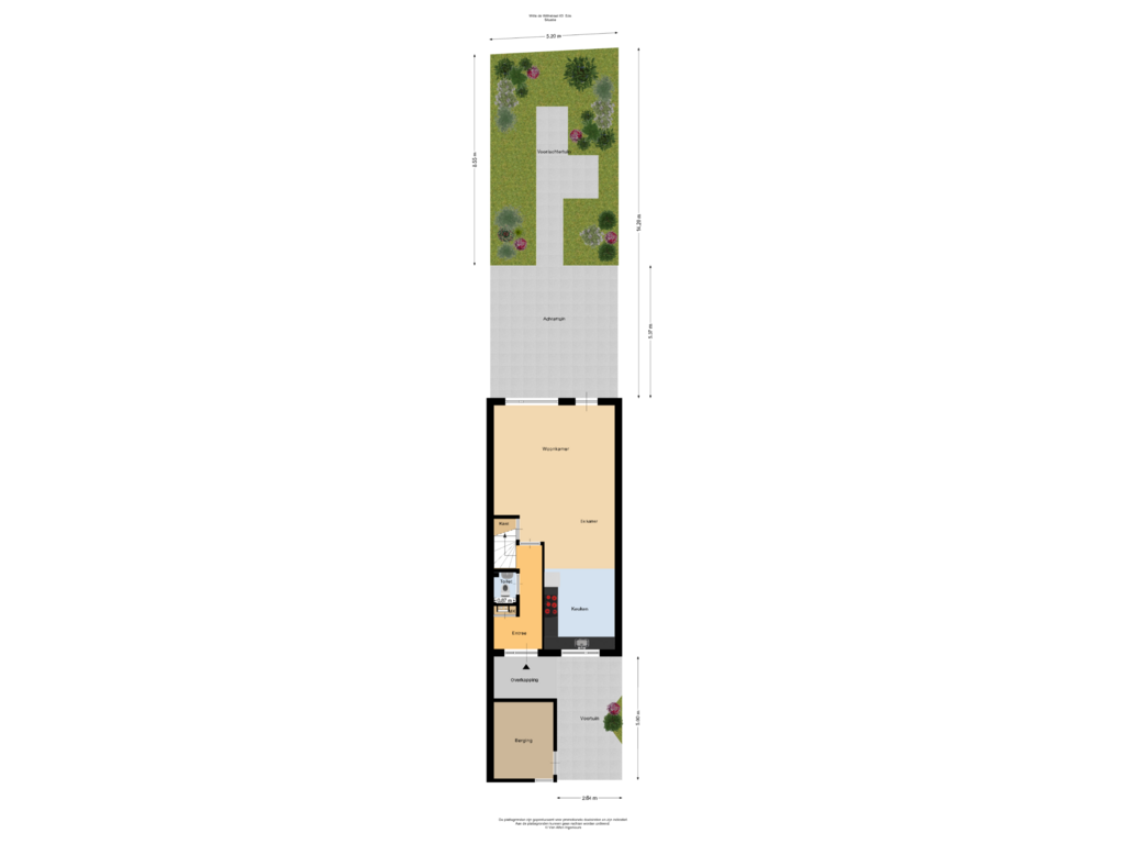 Bekijk plattegrond van Situatie van Witte de Withstraat 63