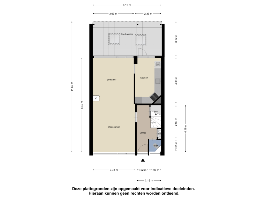 Bekijk plattegrond van Begane Grond van Mark 23