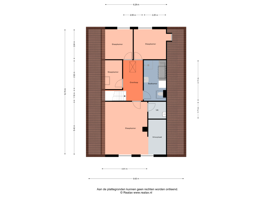 Bekijk plattegrond van Verdieping van Bovenmolenweg 30