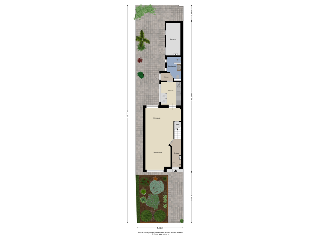 Bekijk plattegrond van Begane Grond_Tuin van d'Hondecoeterstraat 18