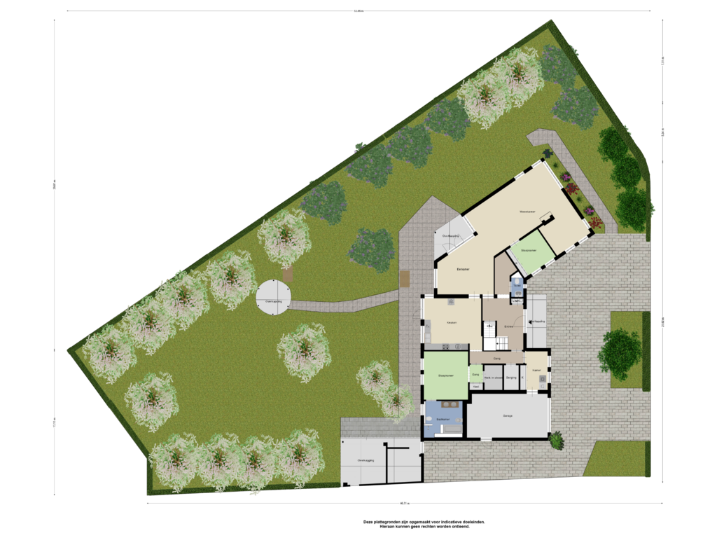 Bekijk plattegrond van Begane Grond Tuin van De Scheifelaar 215