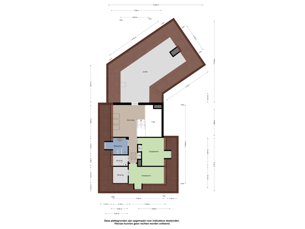 Bekijk plattegrond van Eerste Verdieping van De Scheifelaar 215