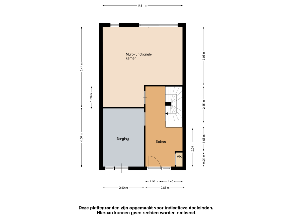 Bekijk plattegrond van Begane grond van Jelmersmeer 9