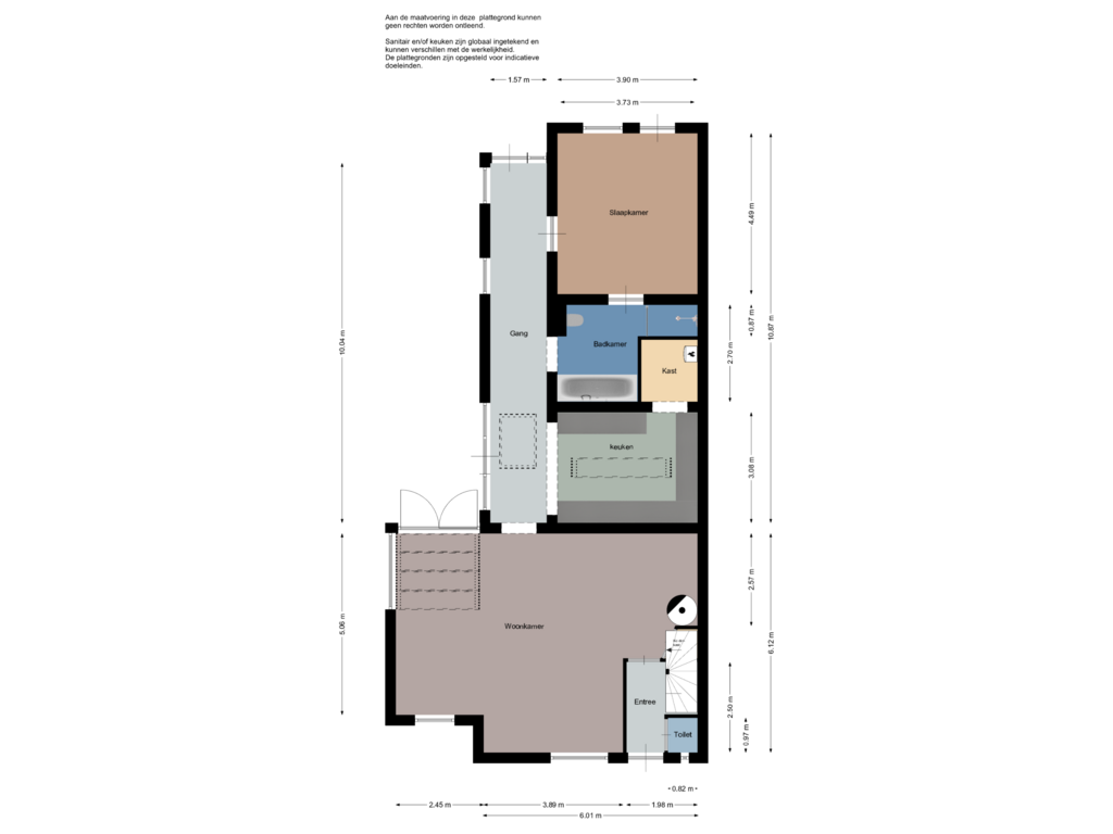 Bekijk plattegrond van Begane grond van Haveneind 21