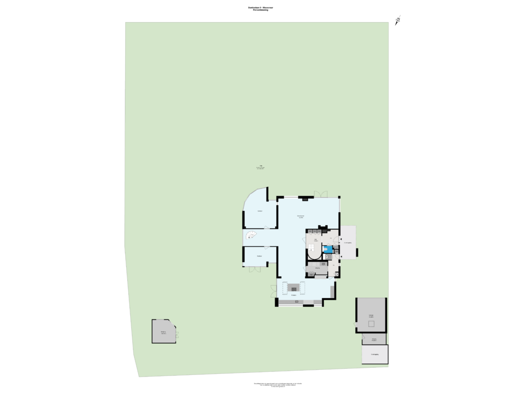 Bekijk plattegrond van Perceeltekening van Bontiuslaan 9