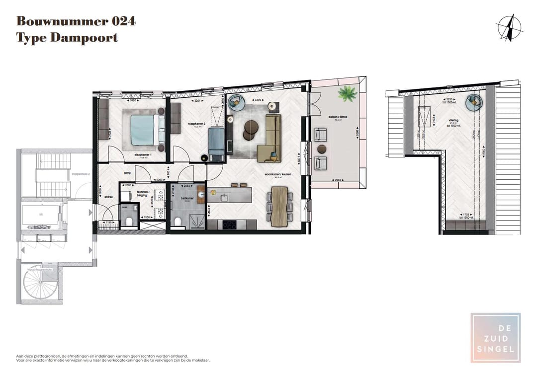 Foto 7 van Dampoort (Bouwnr. 24)