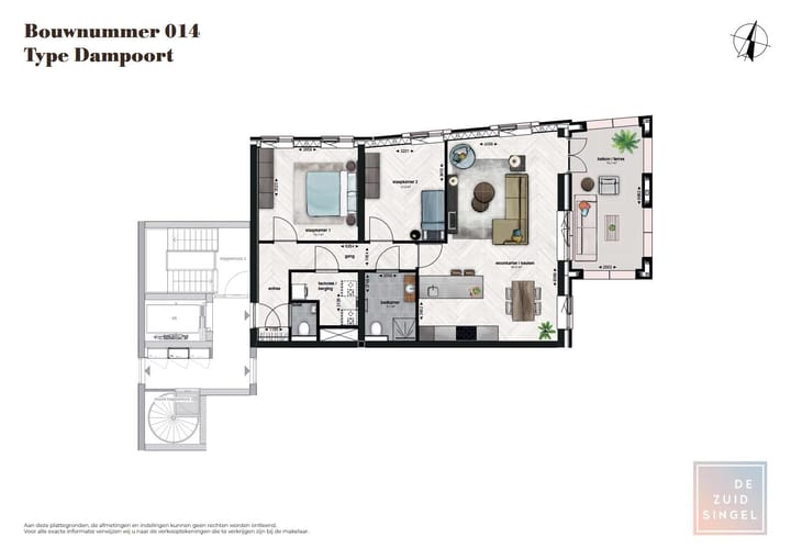Foto 7 van Dampoort (Bouwnr. 14)