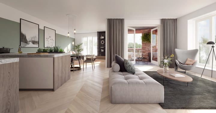 Foto van Dampoort Portiekwoning
