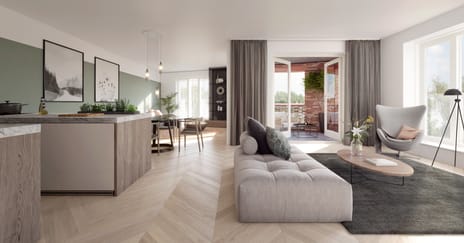 Image of Dampoort Residential property with shared street entrance