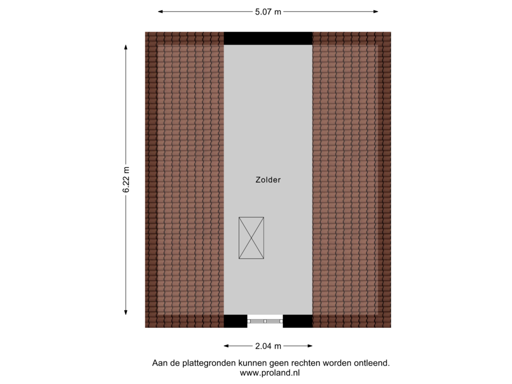 Bekijk plattegrond van Garage Verdieping van Oosterhulst 29-A