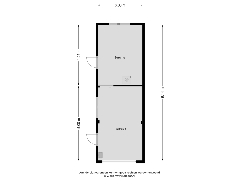 Bekijk plattegrond van Garage van Jonasstraat 18