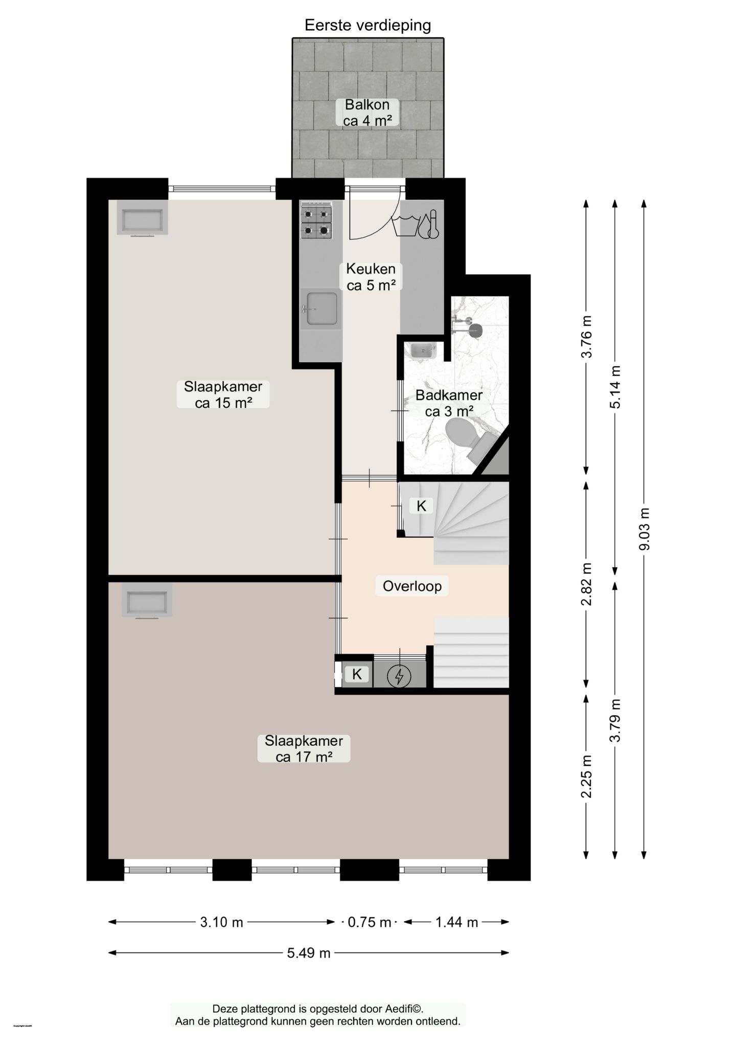 Foto 19 van Eelderstraat 5-A