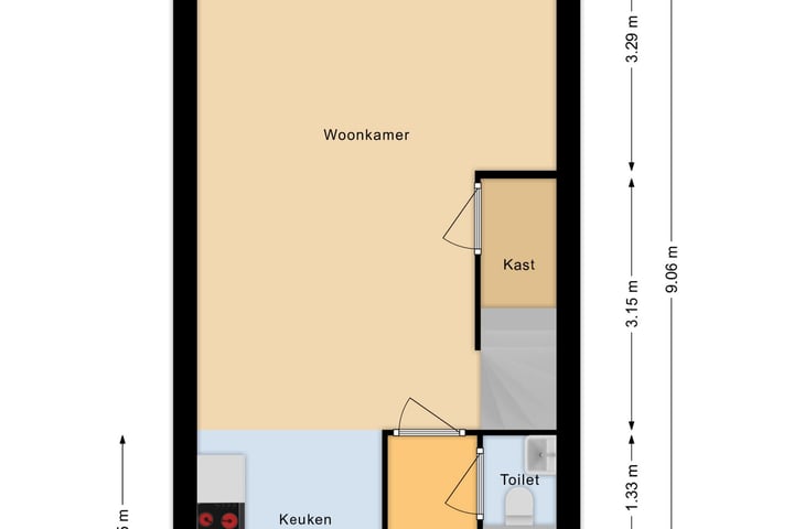 Bekijk foto 2 van Tussenwoning (Bouwnr. 2)