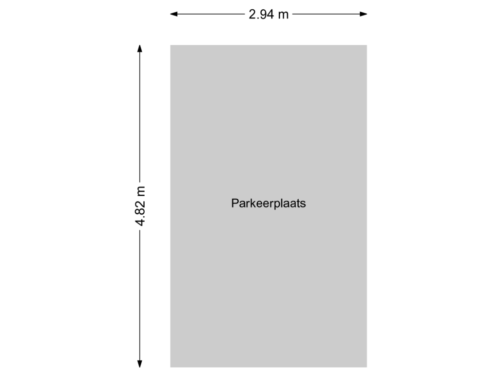 Bekijk plattegrond van Parkeerplaats van Jan van Zutphenlaan 59