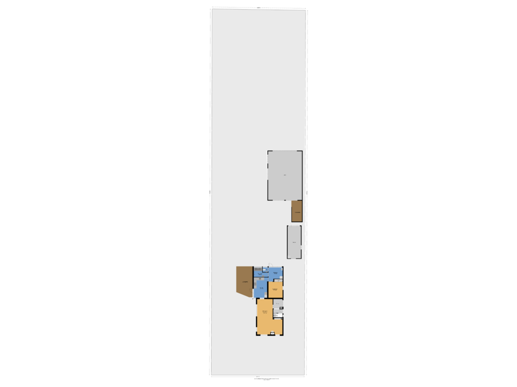 View floorplan of Begane Grond  Met Kavel of Kamerlingswijk WZ 63