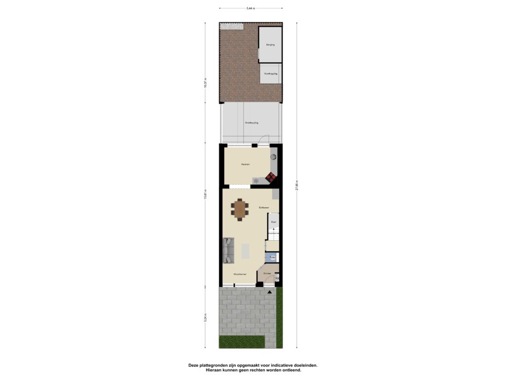 Bekijk plattegrond van Begane grond Tuin van Appelhegge 56