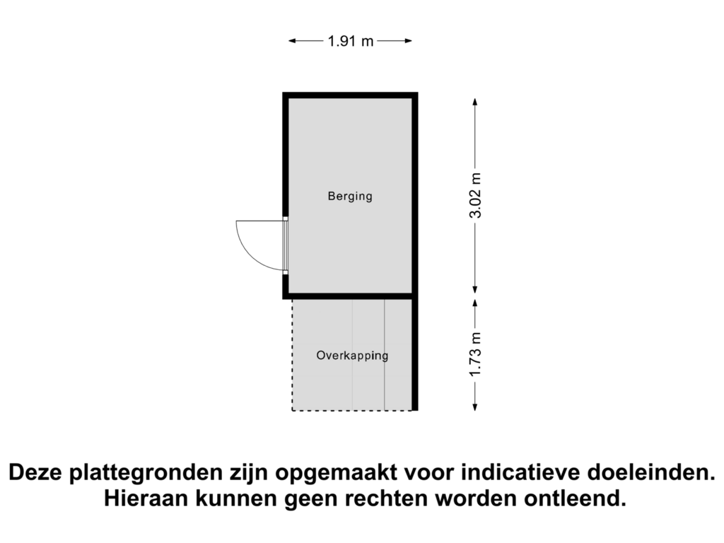 Bekijk plattegrond van Berging van Appelhegge 56