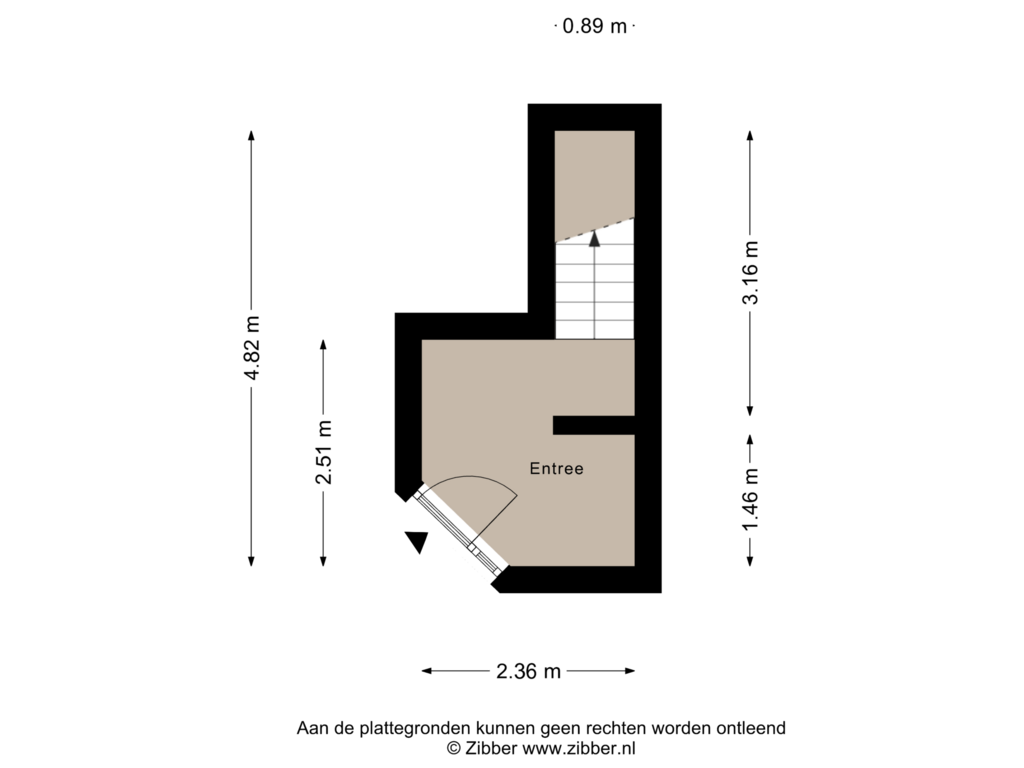 View floorplan of Begane grond of Kloosterwandstraat 241