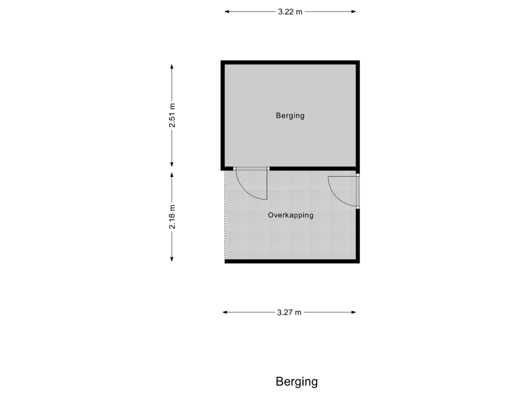 Bekijk plattegrond van Berging van Boonkamp 17