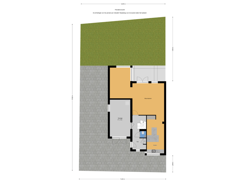 Bekijk plattegrond van Perceeloverzicht van Astersingel 128