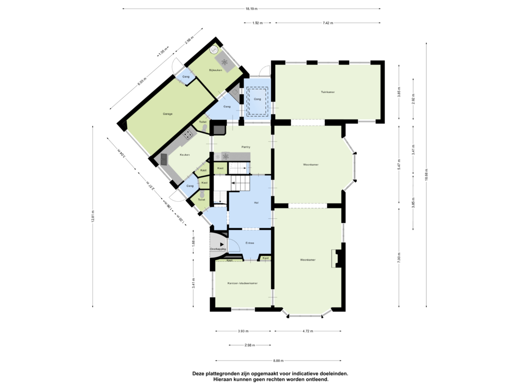 Bekijk plattegrond van Begane Grond van Bredaseweg 384