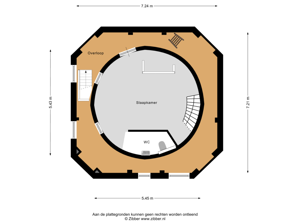 Bekijk plattegrond van Zevende Verdieping van Noordhoek 7