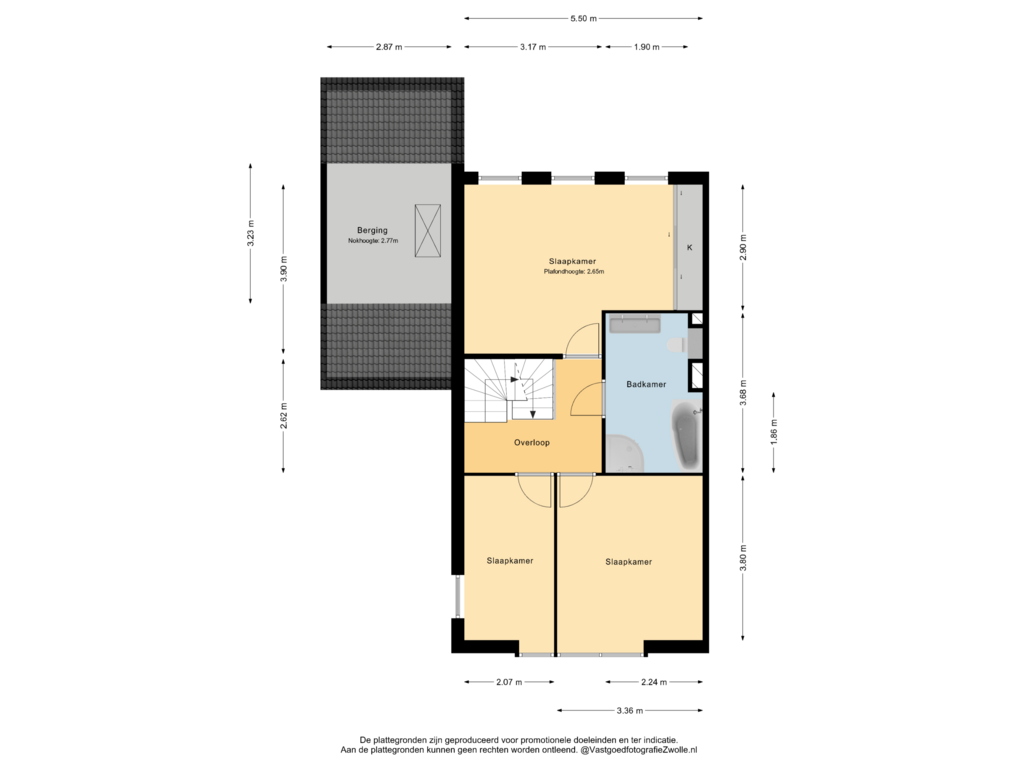 Bekijk plattegrond van 1e verdieping van Frankhuizerallee 148