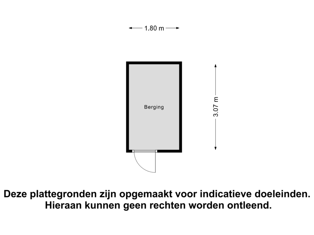 Bekijk plattegrond van Berging van Clarissenhof 485